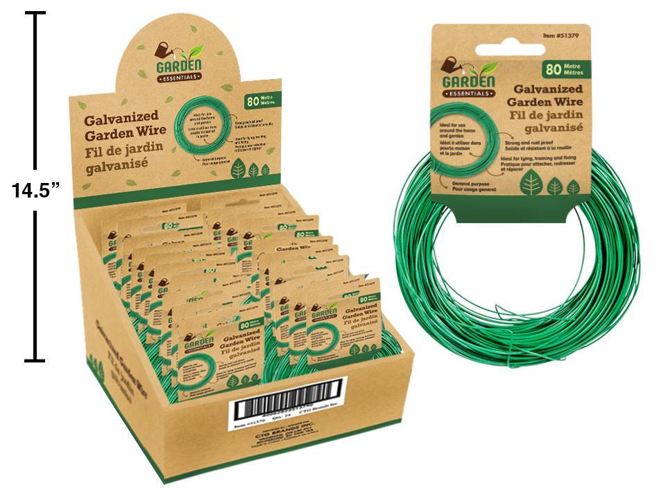 Garden E. 80M Galvanized Garden Wire