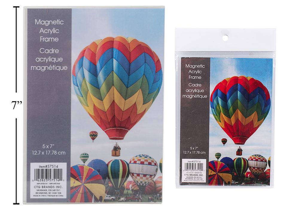 Acrylic Magnetic Frame, 5"x7"