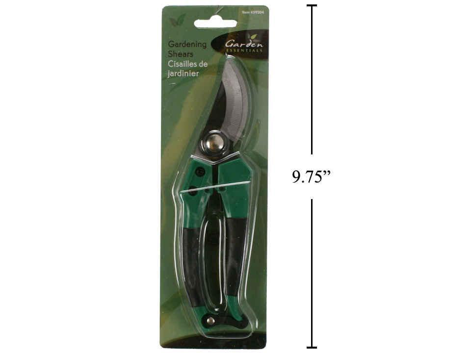 Garde E. Gardening Shears w/Soft Grip & Lock Feature