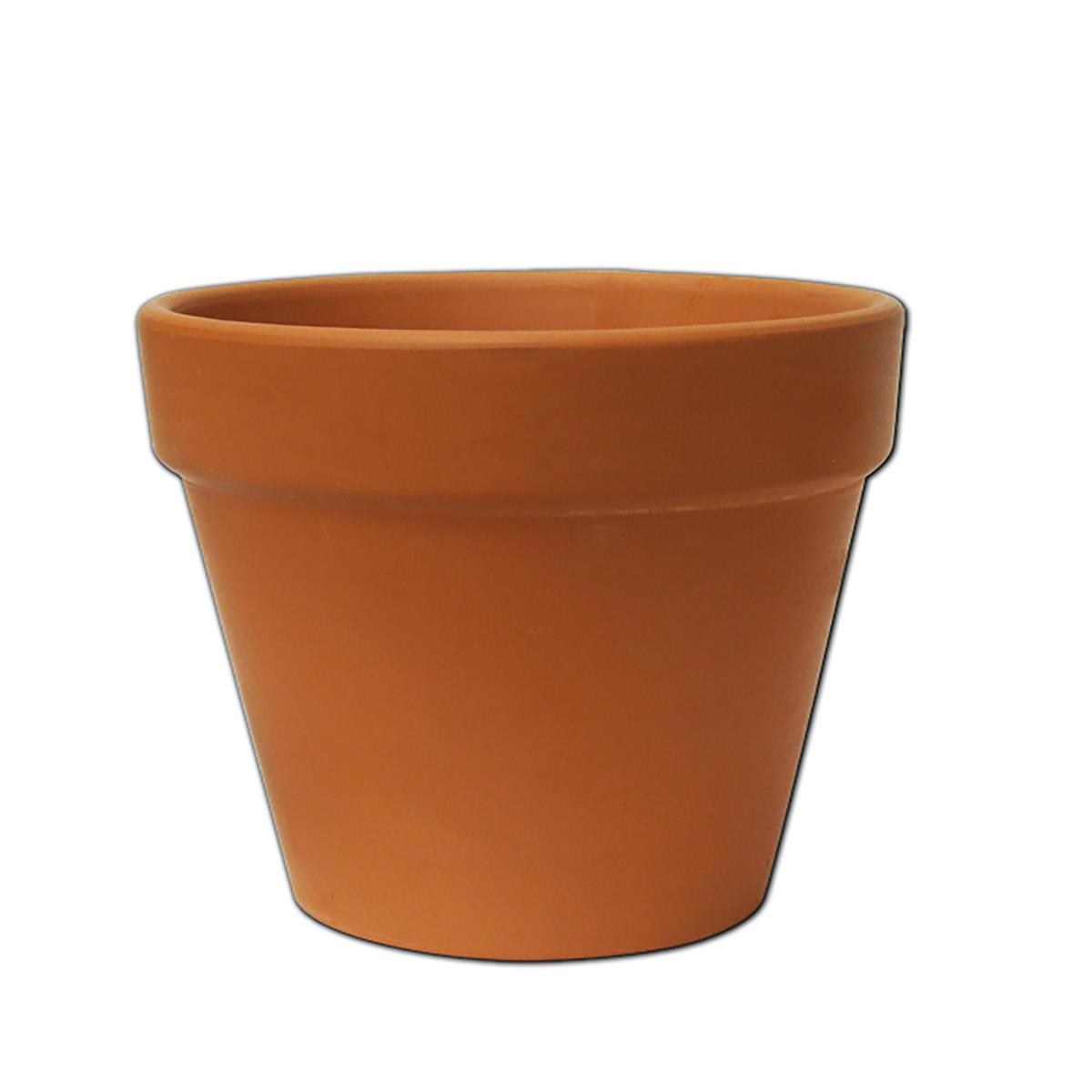 Large Terracotta Planter, 5.75"Dia. x 5"H