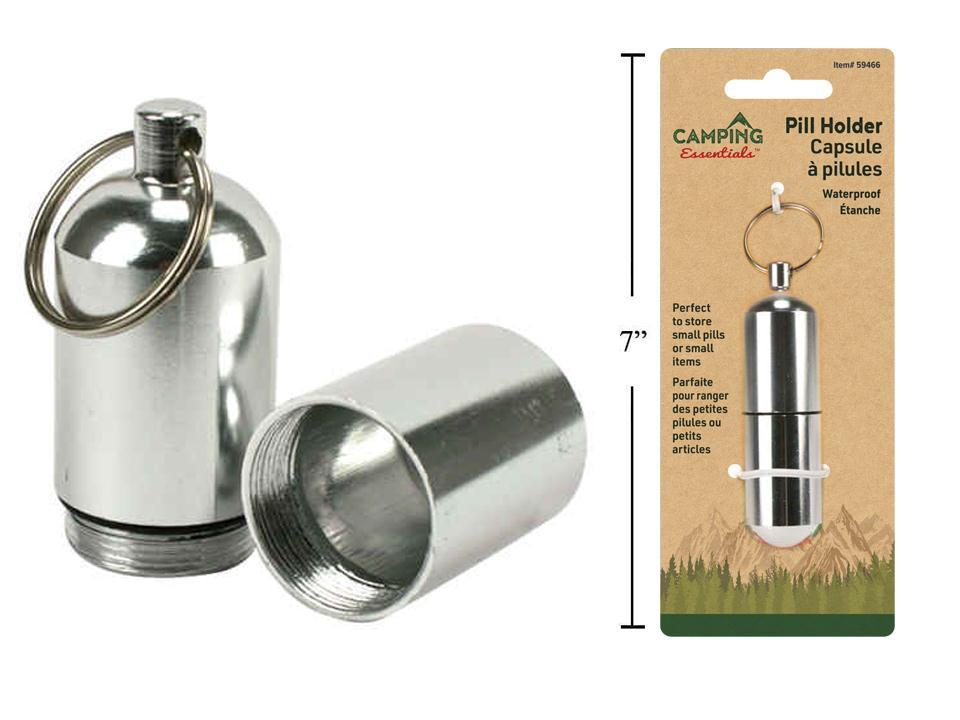 Camping Pill Holder, waterproof