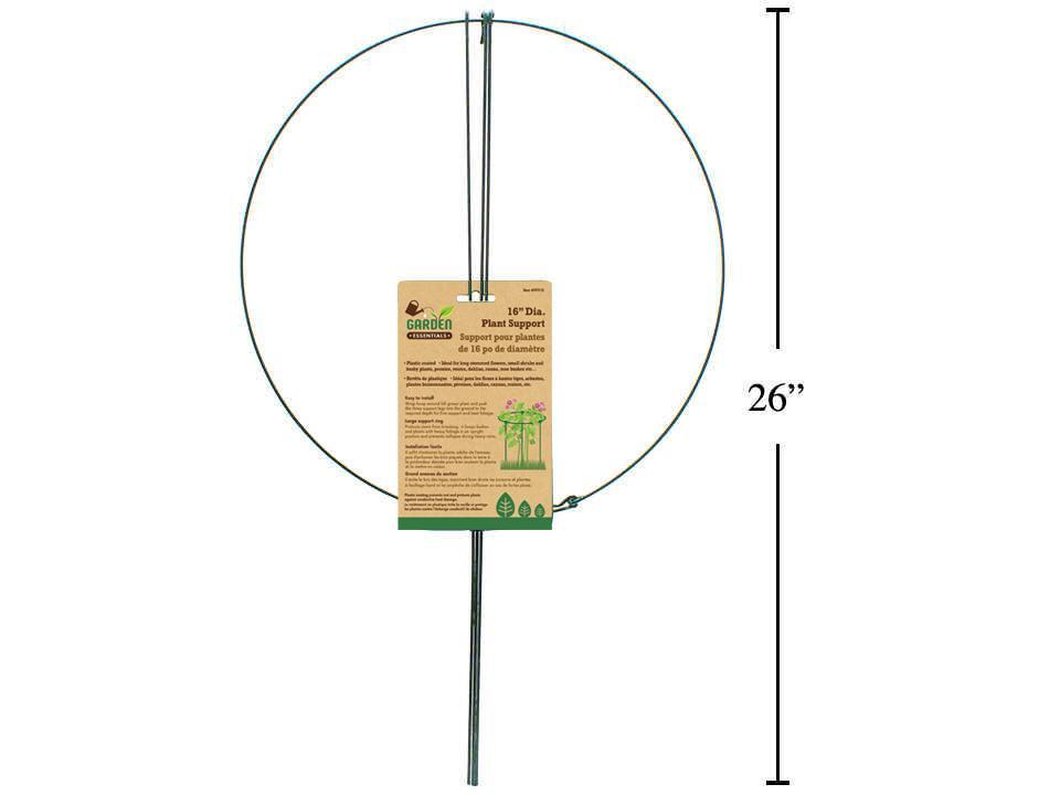 Garden E. 16"x26" Wire Plant Support-Green Colour