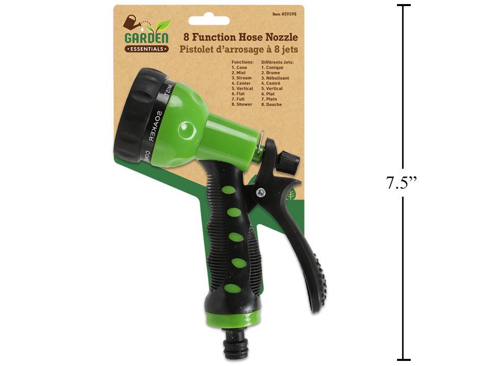 Garden E. 8-Function Hose Nozzle