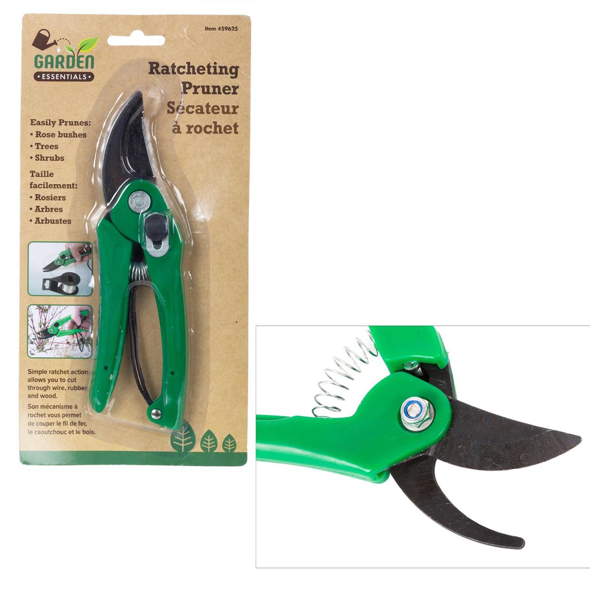 Garden E. 7" Ratcheting Pruner
