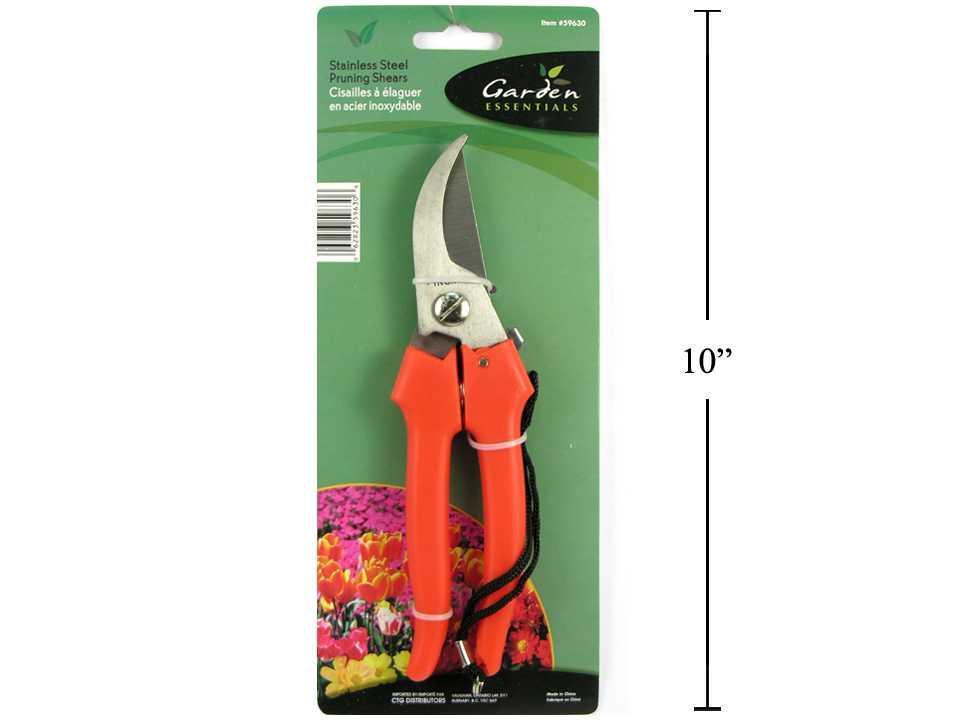 Garden E. 7.5" S/S Ratcheting Pruner