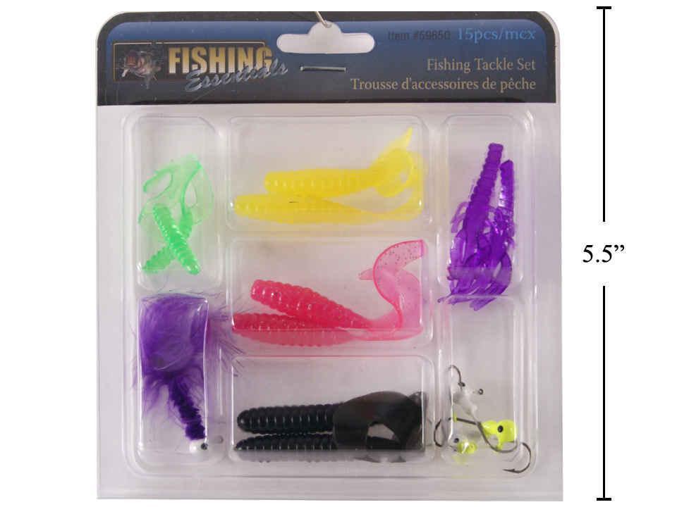 Fishing 15pcs Tackle Set