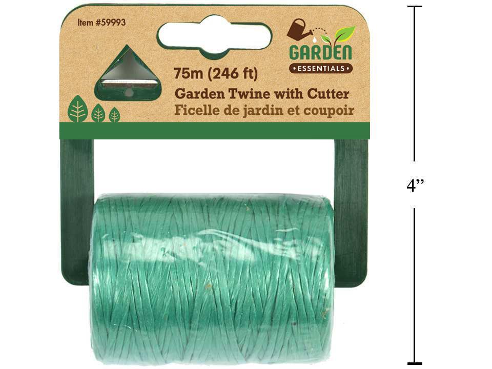 Garden E. 75M Garden Twine w/Cutter
