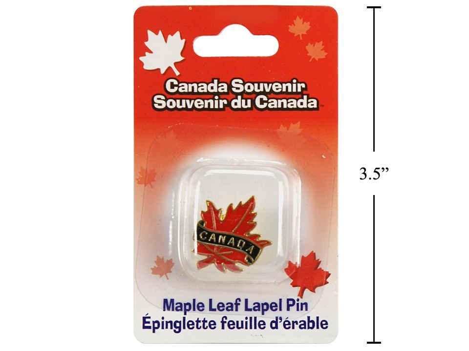 Canada Maple Leaf Lapel Pin
