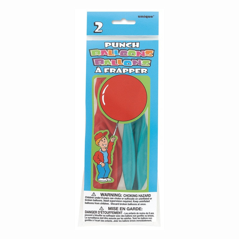 Punch Balloons, Pack of 2