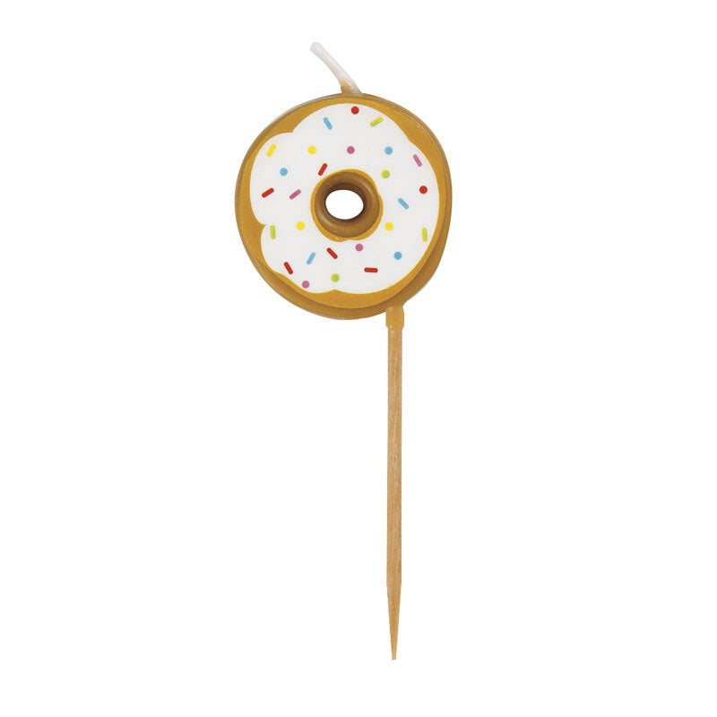 Six-Count Donut Pick Birthday Candles