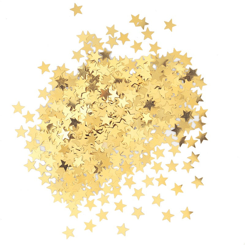 Gold Star Confetti, 0.5 oz