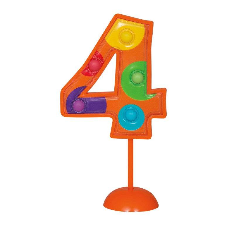 Flashing Number 4 Decoration