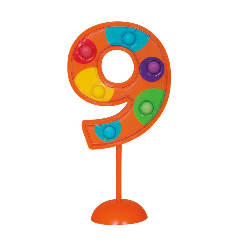 Flashing Number 9 Decoration