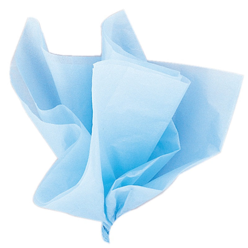 Baby Blue Tissue Sheets, Pack of 10