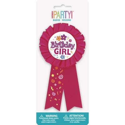 Birthday Girl Recognition Badge