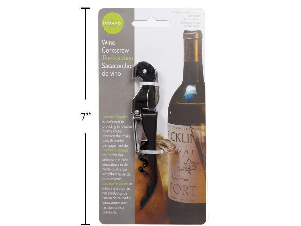 L.Gourmet 4.5" Wine Corkscrew, t.o.c.