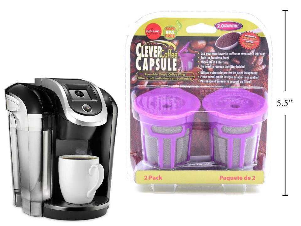 L.Gourmet 2.0 Clever Coffee Capsule 2-Piece Pack