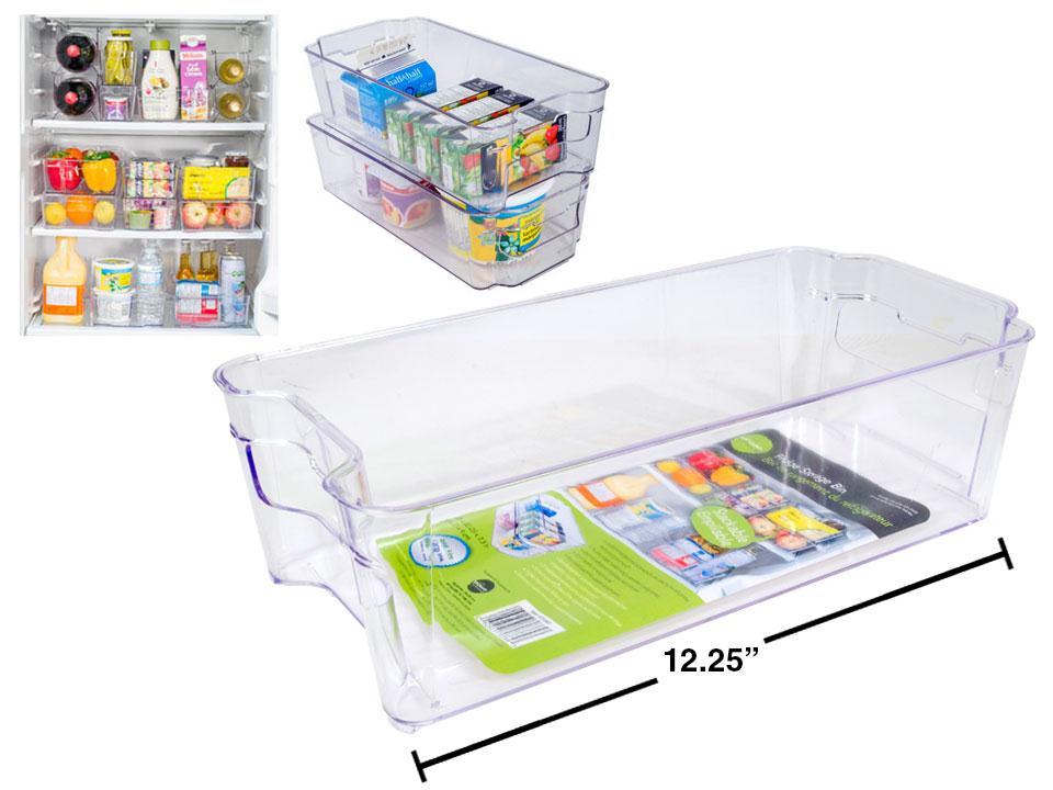 L.Gourmet Fridge Storage Bin, 6.25"x12.25"x3.5"