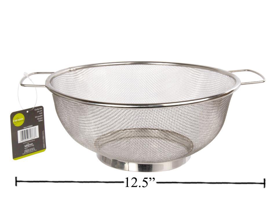 L.Gourmet 9.5" Stainless Steel Mesh Colander