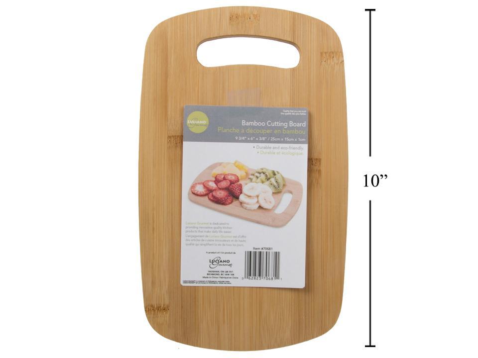 L. Gourmet Bamboo Cutting Board, Measuring 25x15x1.1cm