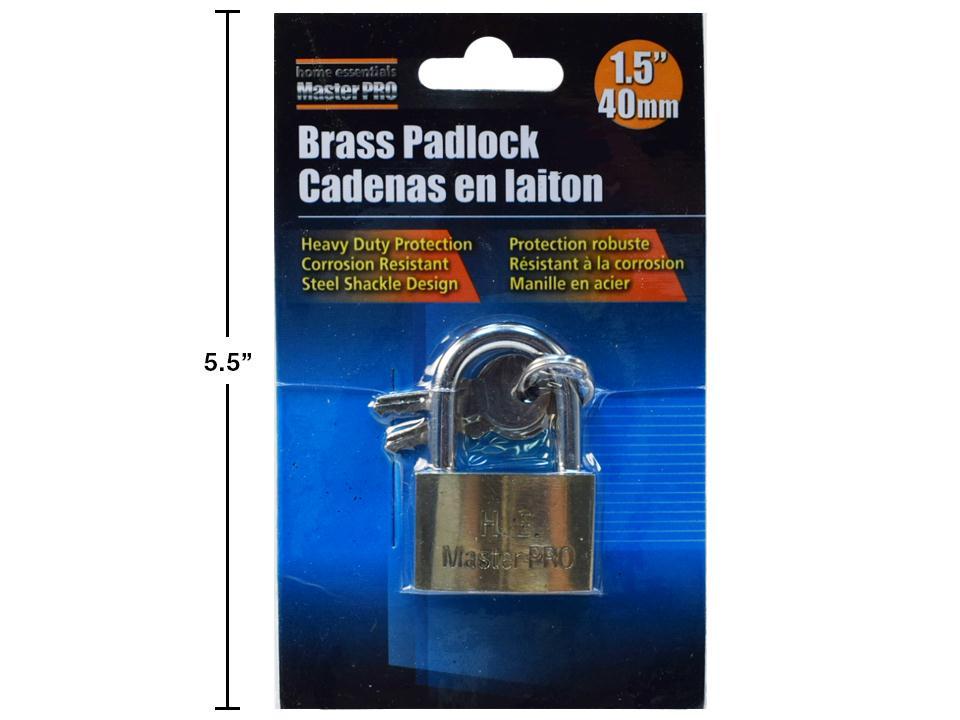 H.E. Master Pro 40mm Brass Lock