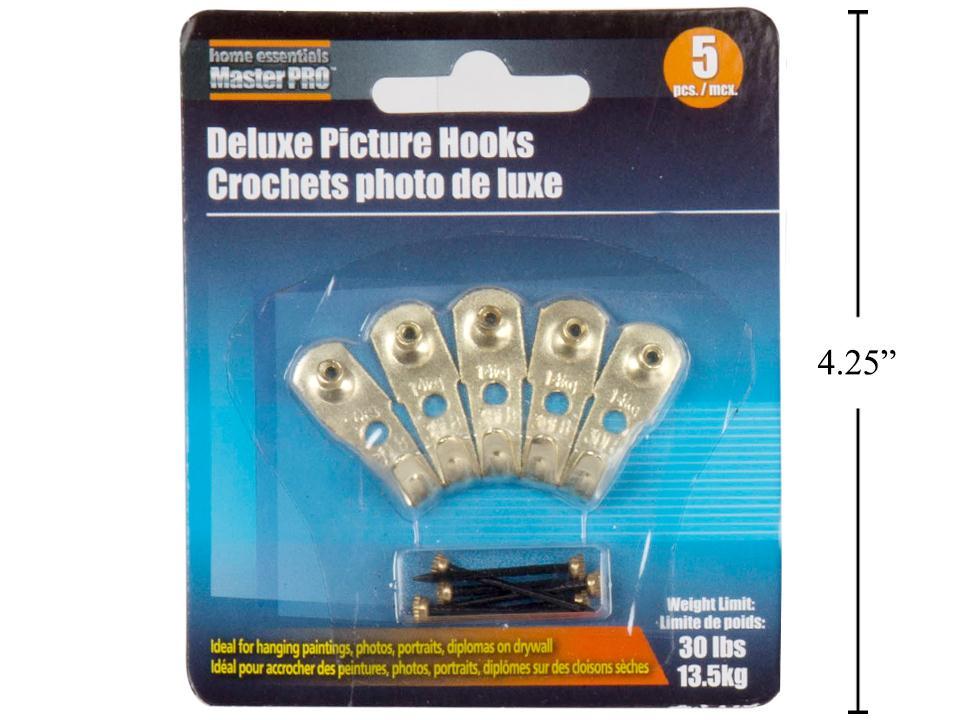Master Pro 5-Piece Picture Hooks