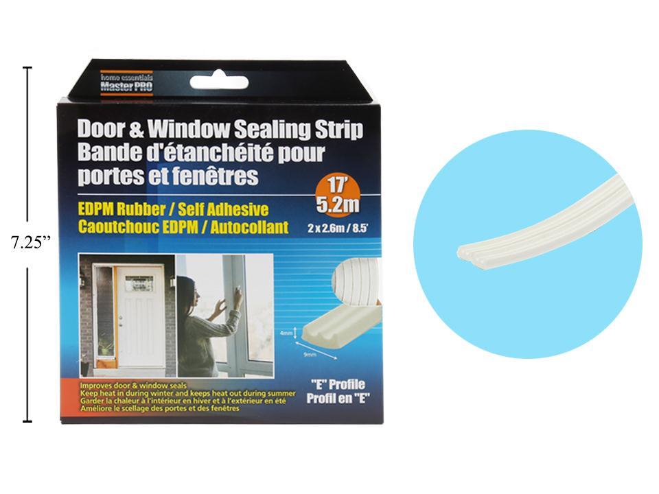 H.E. Master Pro "E" Shaped Sealing Strip, Dimensions 2cm x 2.6m