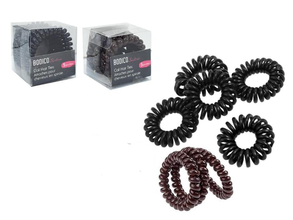 Bodico 5-Piece Coil Hair Ties
