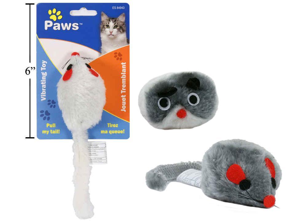 PAWS Vibrating Plush Toy - Fun, Interactive Toy for Pets PAWS Vibrating Plush Toy - Fun, Interactive Toy for Pets