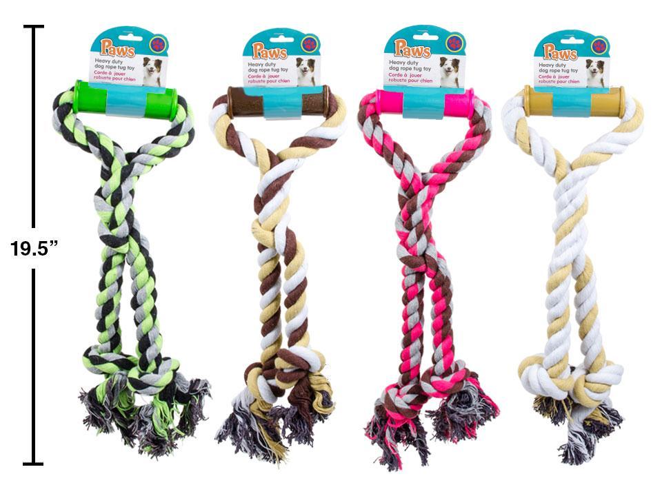 PAWS 18.5" Heavy Duty Rope Tug Toy