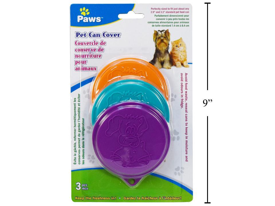 PAWS 3-Piece Can Covers, Suitable for 8.5/7.5/6.5cm Cans