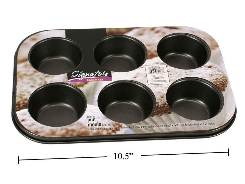 SiG.Kit Non-Stick 6-Cup Muffin Pan