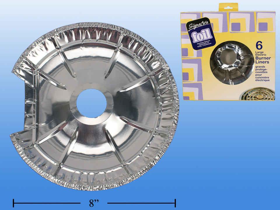 SiG.Kit 6-Piece Large Foil Burner Liners