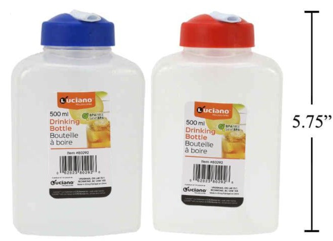 Luciano 500ml Beverage Container with Straw