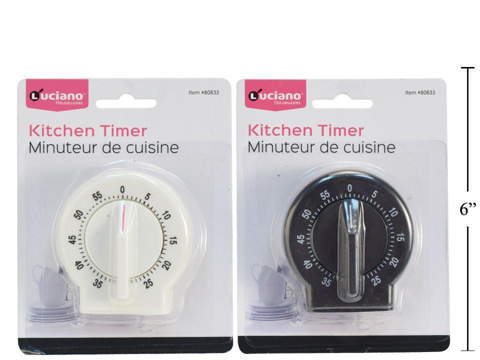 Luciano 3"W Plastic Kitchen Timer