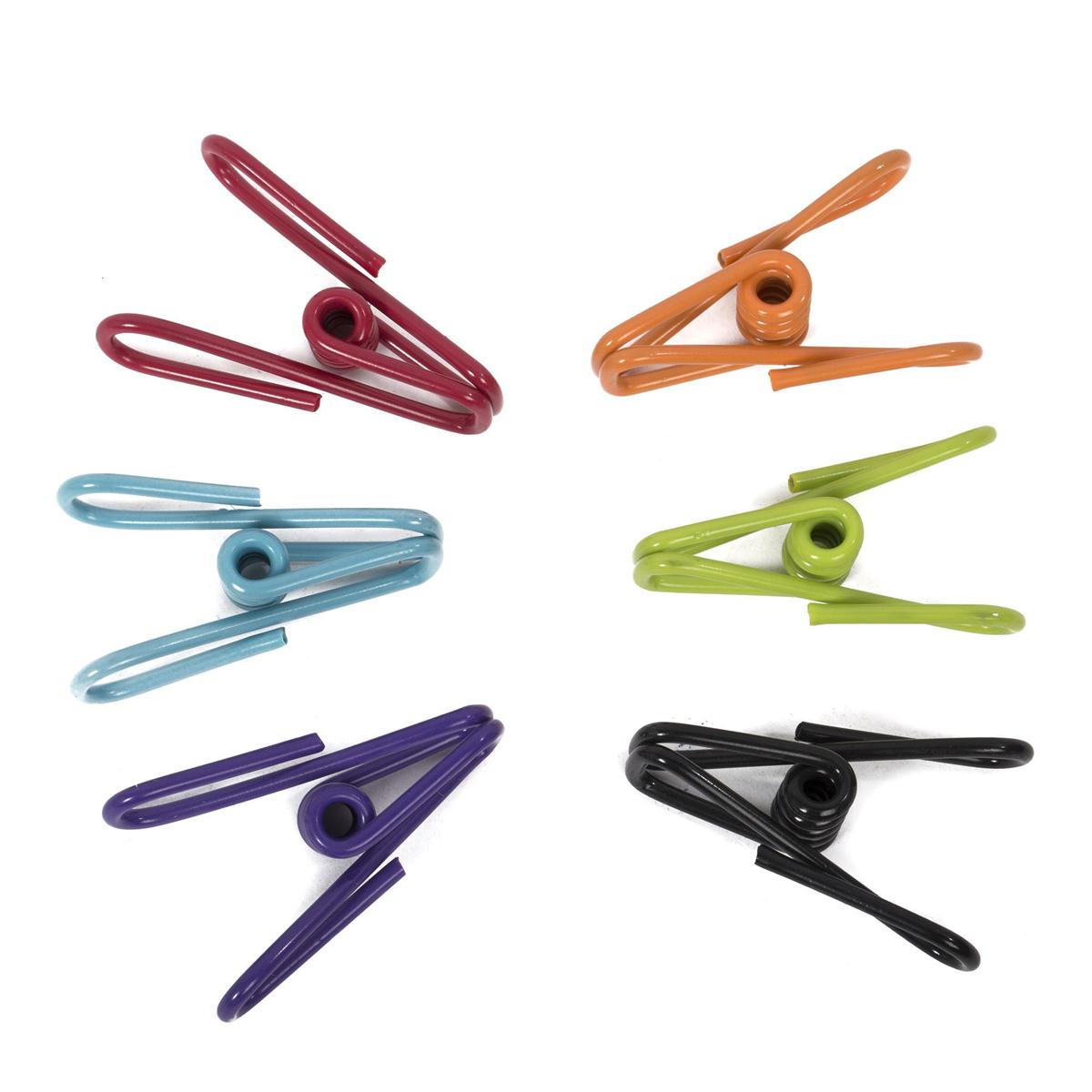 H.E. 9-Piece Vinyl/Metal Clips