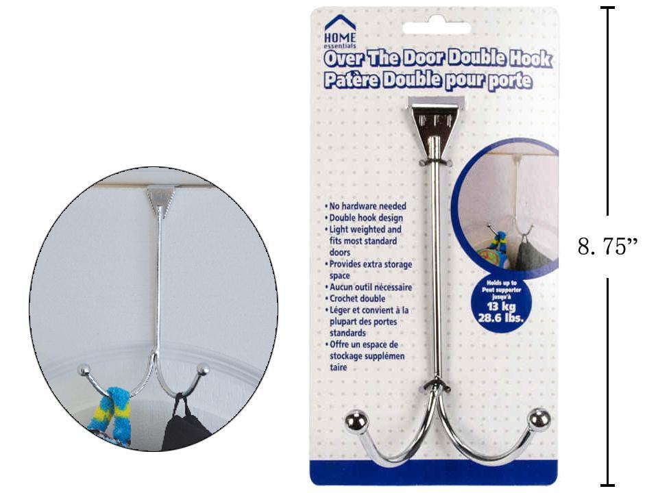H.E. Over The Door Double Hook