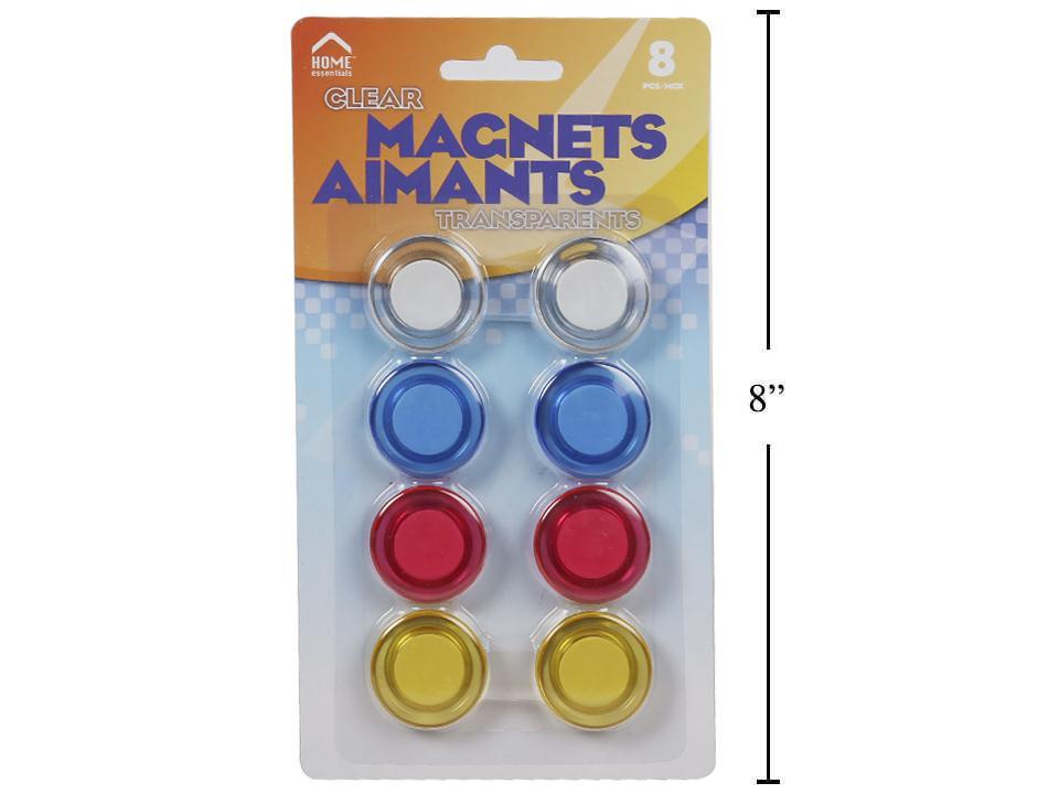 H.E. 8-Piece Magnetic Buttons with 3cm Diameter