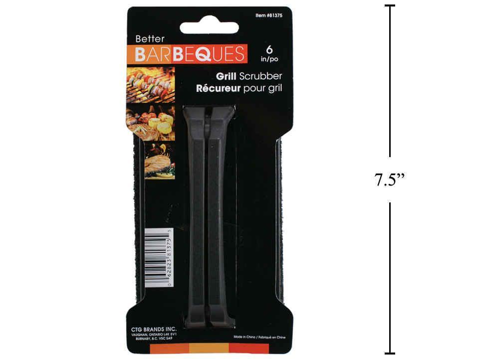 BBQ 6"L Grill Scrubber