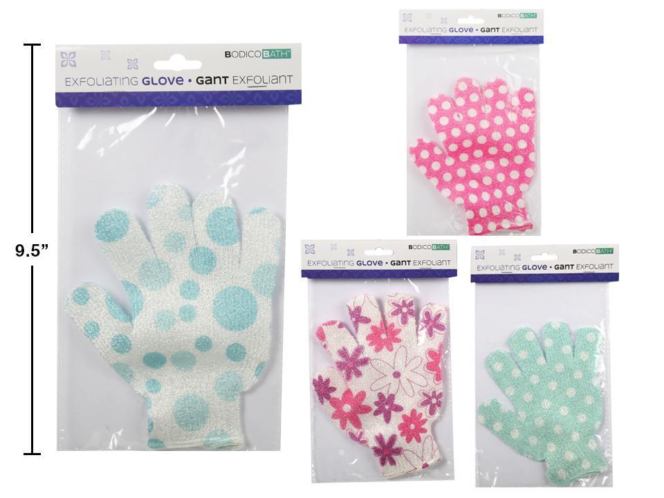 Bodico 7" Printed Exfoliating Glove