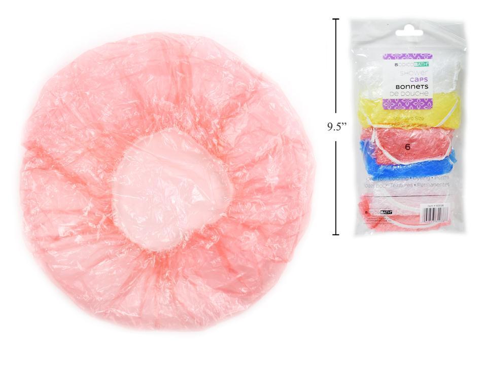 Bodico 6-Piece Shower Caps