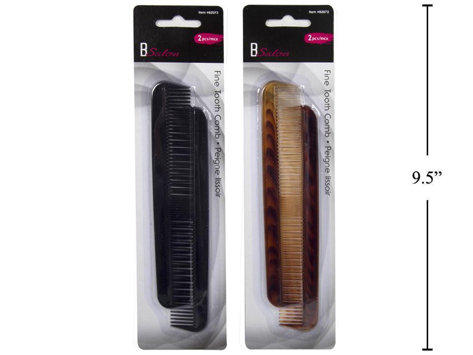Bodico 2-Piece Mini Fine Tooth Comb