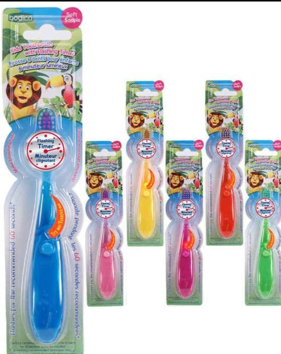Bodico Kid's Toothbrush with Flashing Light