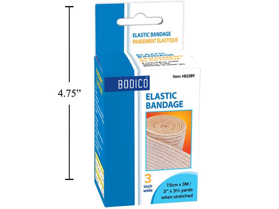 Bodico Elastic Bandage, 3m Length, 7.5cm Width