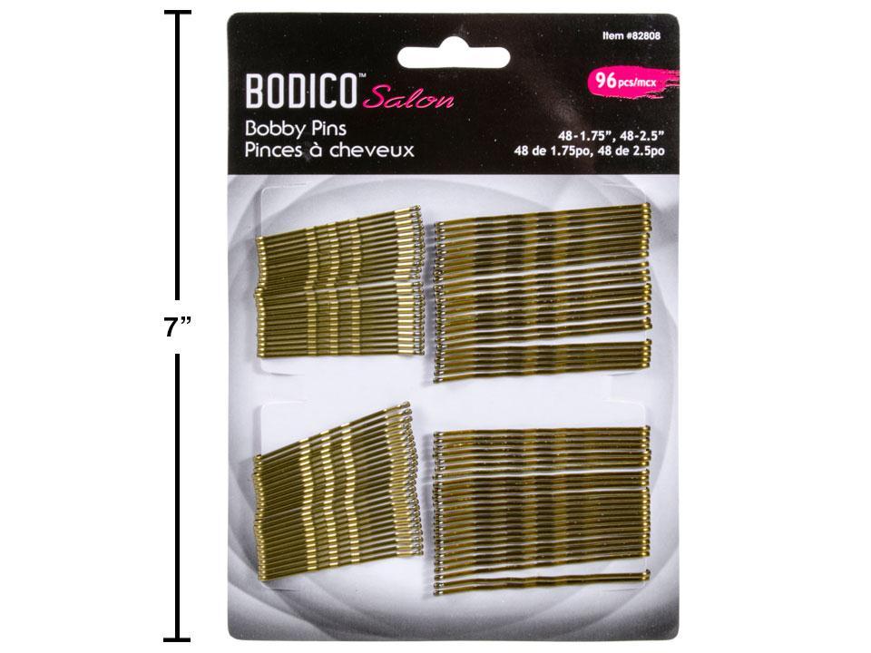 Bodico 96-Piece Blonde Bobby Pins, Available in 1.75 & 2.5 Inches