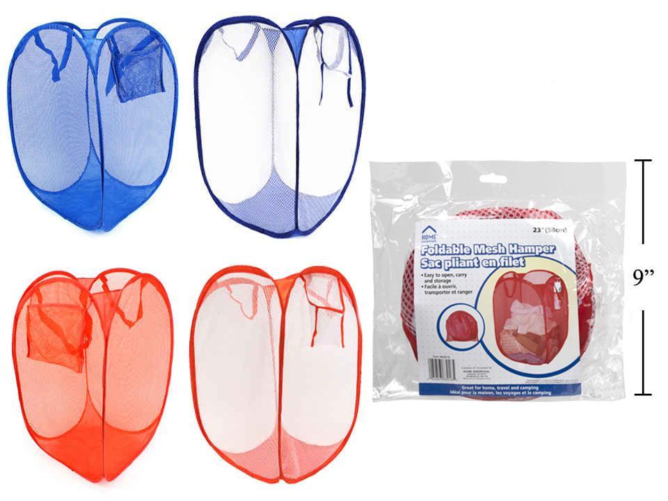 H.E. 23" Mesh Hamper