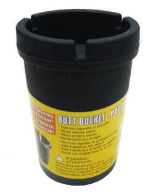 Butt Bucket Extinguishing Ashtray with Metal Insert