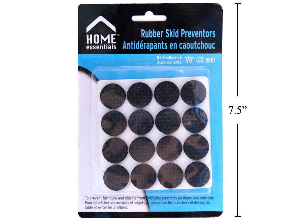 H.E. 16-Piece 7/8" Diameter Skid Prevention Rubber Set