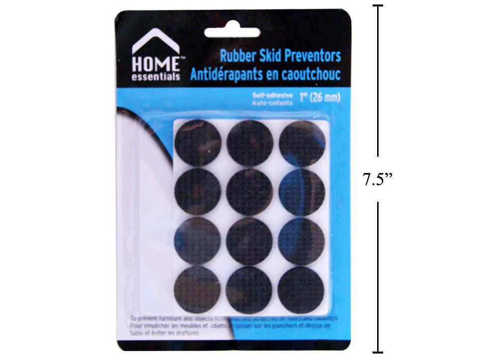 H.E. 12-Piece 1" Diameter Rubber Skid Preventors