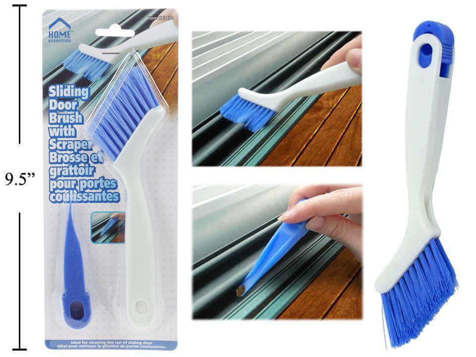 H.E. Sliding Door Brush with Scraper